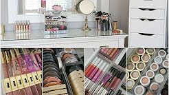 Makeup Collection Storage & Organization 2015