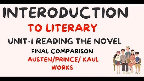 COMPLETE UNIT 1 | INTRODUCTION TO LITERARY STUDIES  | BA Prog / BA HONS | SEMESTER 1/2 NEP