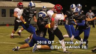 2018 DT Tyrese Allen(Paintsville High School)