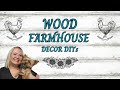Wood farmhouse decor diyswhat wood you make challenge