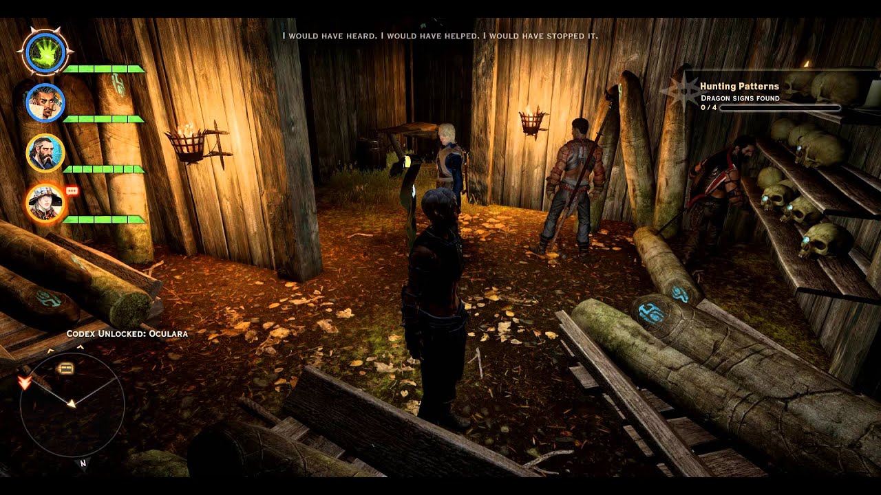 Dragon Age Inquisition Cole on Tranquil skulls YouTube