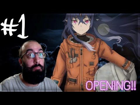 O ANIME DA VAMPIRA COSMONAUTA - Tsuki to Laika to Nosferatu ep 1 anime  react 