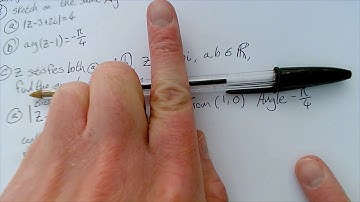 Loci on Argand Diagrams