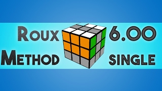 Roux Method 6.00 PB Rubik's Cube Solve | Valk3 [60FPS] screenshot 2