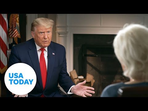 What happened during Trump's '60 Minutes' interview with Lesley Stahl? | USA TODAY