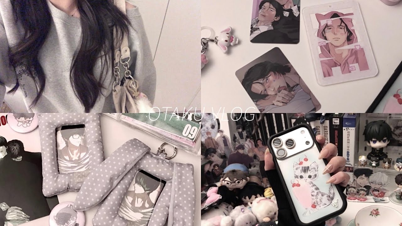 [오타쿠 브이로그] 연말에도 굿즈를 까 ~ • 주의평화 컬포 • 와일드플라워 • 랜덤깡 • 플래시라이트 • 키티 • 가챠깡 • 쉽겟 타오바오 하울 • 동물의숲 리멘트 • 폰케이스