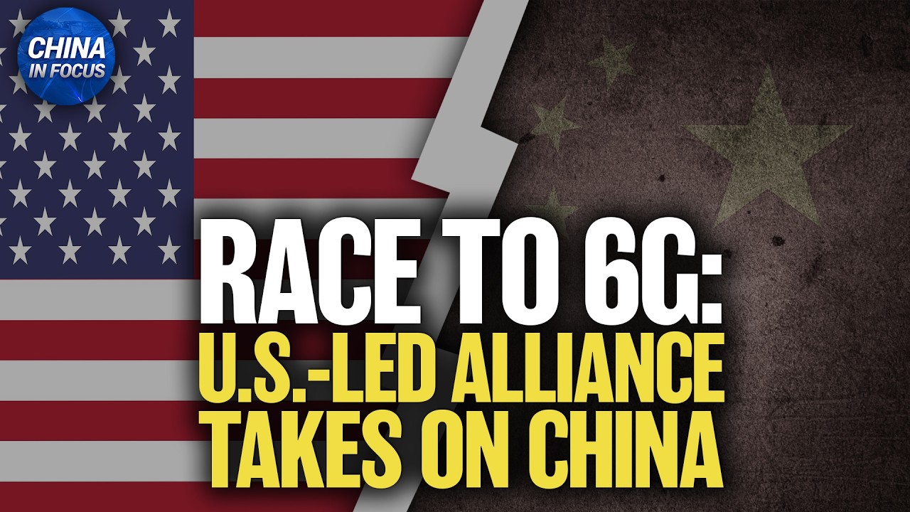It’s said that whoever writes the rules for 6G will shape the future of the global economy. The technology is expected to power artificial intelligence, robots, and drones. The United States just rallied more than 20 allies to ensure democracies write the rules for the next generation of wireless technology.

President Donald Trump is weighing in on a reported weapons deal between China and Iran. Here’s why he says Beijing’s actions could impact U.S.–China relations.

The war in the Middle East is cutting off the flow of money from China to Iran, with China buying 40 percent less oil from Iran.

A sweeping new sanctions bill is gaining momentum in the Senate, taking aim at Russia and Iran, as well as China—the key force backing both regimes.

00:00 Intro
01:15 U.S.-Led Alliance Aims to Keep 6G Out of China’s Orbit
04:37 6G Race: U.S. and Allies Take on China
05:04 China’s 6G Ambitions Raise Global Security Concerns
06:11 Communism in Focus as 6G Race Heats Up
08:51 How to Counter CCP Influence in Our Daily Lives
10:52 U.S. Bans Chinese Humanoid Robots; Beijing Reacts
11:27 President Trump Responds to China-Iran Arms Report
12:46 China Faces Pressure Over Support for Iran
16:51 Bipartisan Vote Advances Bill to Sanction Russia, Iran
17:49 New Sanctions and Tariffs Would Also Target China
19:10 Sen. Scott Warns of China's Threat
20:33 New Senate Bill Targets China’s Gray-Zone Tactics

🇺🇸 Stay updated with breaking news, special reports, and LIVE COVERAGE on NTD: https://ept.ms/NTDlive_

💛 Support us to fight for the truth:
https://donorbox.org/china-in-focus
  
🔵 Sign up for our NEWSLETTER and stay in touch:
https://www.ntd.com/newsletter.htm

🧶 'The Final War' Documentary DVD:  
https://www.ntdgiftshop.com/product-page/the-final-war-documentary-dvd-a-100-year-plot-to-defeat-america

-
© All Rights Reserved.