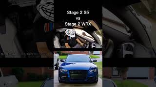 WRX vs Audi S5