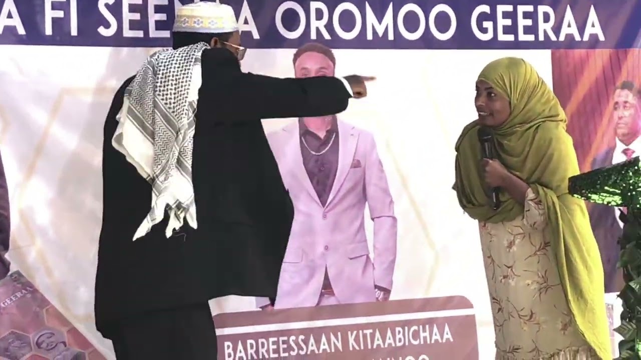 Maatii Abbaa Tamaam Eenba kitaaba Aadaa fi Seenaa Oromoo Geeraa irratti !