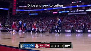 Dallas Mavericks Double Stagger AI Cut Offense