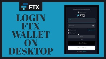 Login FTX Wallet: How To Signin/Login Ftx Wallet Account( Desktop)?