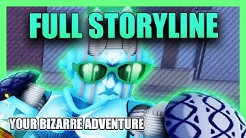 Beating The ENTIRE YBA Storyline With The NEW Stand STONE FREE (Your Bizarre Adventure YBA)