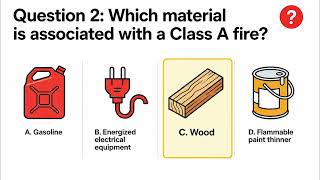 F-01 Fire Guard Exam Review 🧯 | Know Your Fire Classes & PASS Method