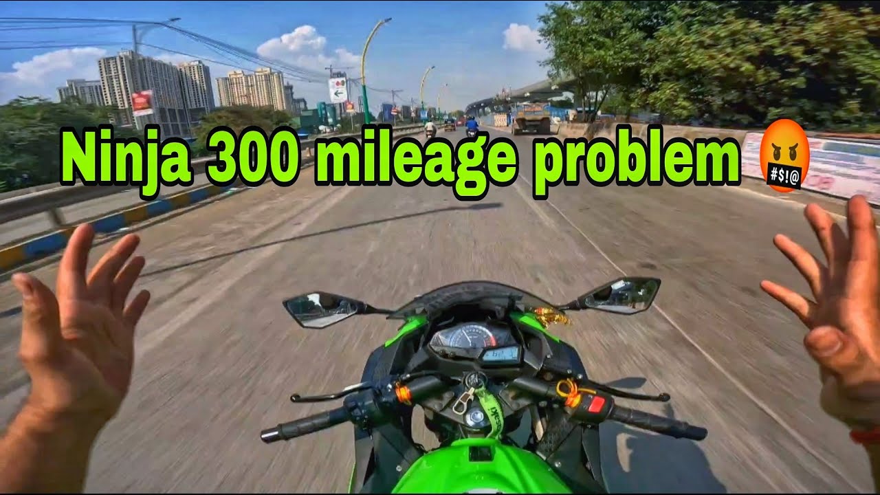 Ninja 300 Mileage Problem 🤬 & Solution 😌