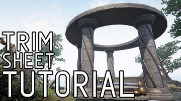 TRIM TEXTURE TUTORIAL - ENVIRONMENT ART 101