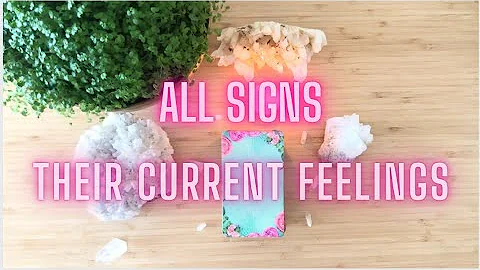 ALL SIGNS  - 'HOW ARE THEY FEELING RIGHT NOW?'' Tarot Reading