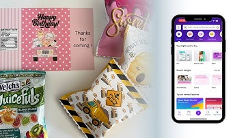 Canva Fruit Snack Party Favor | Part 1: Template and Design Tutorial