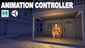 Character Animation with Animator Controller in Unity 3D. Import Maya Character Animation to Unity.