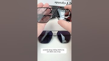 Sự thật về kính râm phân cực: không chỉ là phụ kiện thời trang mà là công nghệ cao