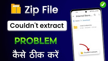 Zip File Couldn