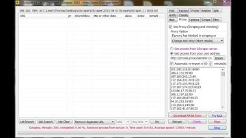 Gscraper Scraping 4-1-2015