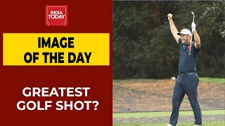 Image Of The Day: Golfer Jon Rahm's Stunning Hole-In-One Shot