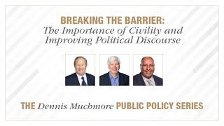 Muchmore Public Policy Series: Breaking the Barrier