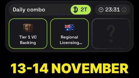 Dropee Daily Combo 13 & 14 November | Dropee Daily Combo  Today | Today Dropee Combo Card |