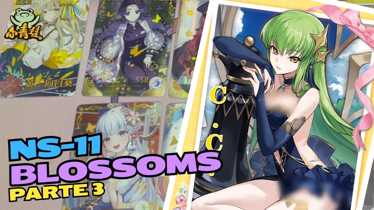 Nueva caja NS-1M11 Blossoms | Goddess Story Collection Cards