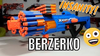 X-Shot Insanity Berzerko Blaster Unbox & Review