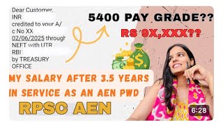 Celebrity RPSC AEN Salary Slip Revealed💰In-Hand Pay,Deductions #rpscaen #rpsc #ras #salary #8thpaycommission Wealth