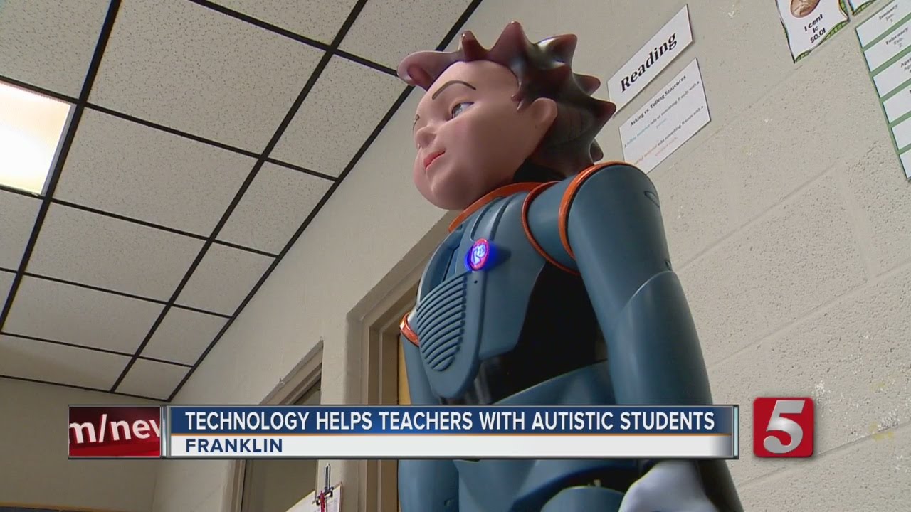 Robot Helps Autistic Students Learn - YouTube