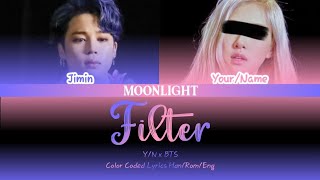 Y/N x BTS 'Filter' Color Coded Lyrics Han/Rom/Eng Resimi