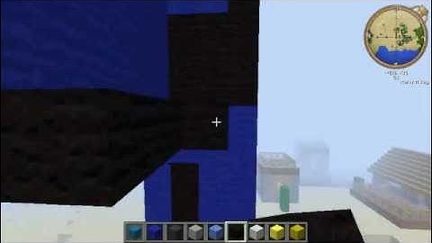 Building Caboose statue in Minecraft