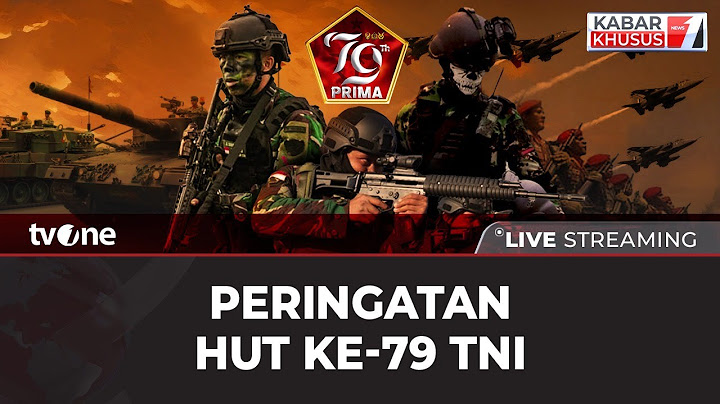 [LIVE] Peringatan HUT ke-79 TNI di Monas | tvOne