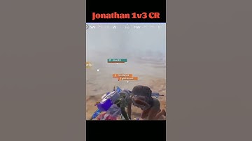 JONATHAN 1vs3 CR in upthrust eSports scrims#short#jonathan#jonathangaming#1v3#pubgmobile#trend#pubg