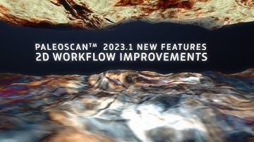 PaleoScan 2023.1: 2D workflow improvements