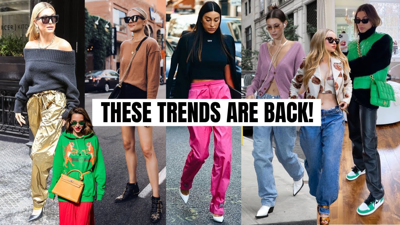 These Unexpected Fashion Trends Are BACK! – Fall Trends 2021