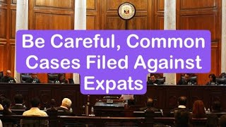 Here are 7 common cases filed against Expats in the Philippines