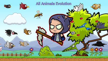 All Animals Evolution And The Fighter Ragged Reaper (EvoWorld.io)
