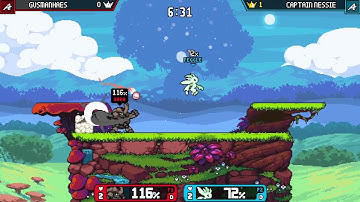one of my online matches( Rivals Of Aether )