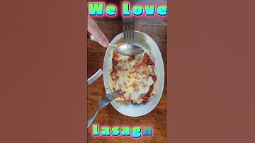 Thumbnail of The Lasagna Song!! Hmm That's Strange Lasagne Song (I Love Lasagna) #shorts