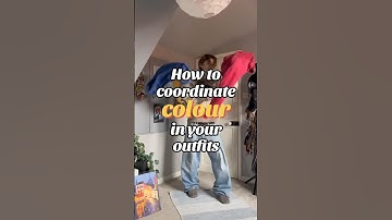 How to coordinate colour in your outfits…