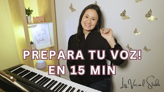 Preparación Vocal en 15 minutos (Empieza tu día despertando tu voz)