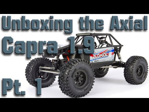 Building an Axial Capra 1.9 Unlimited Trail Buggy 4wd Crawler with Portal Axles - Pt. 1