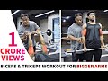 Biceps & Triceps Workout for Bigger Arms | कैसे बनाएँ बड़े बाइसेप्स और ट्रायसेप्स | Yatinder Singh