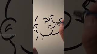 dessin de Popeye