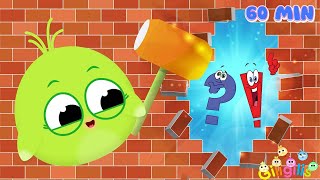 What is behind the WALL? Let's Break the Wall and Find Out 🔨 Suprise | Funny Kids Songs | 60 Minutes by Giligilis - Kids Songs & Nursery Rhymes 34,365 views 1 month ago 1 hour, 1 minute