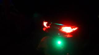 アドレスV１２５S　流れるウインカー　LEDナンバーボルト