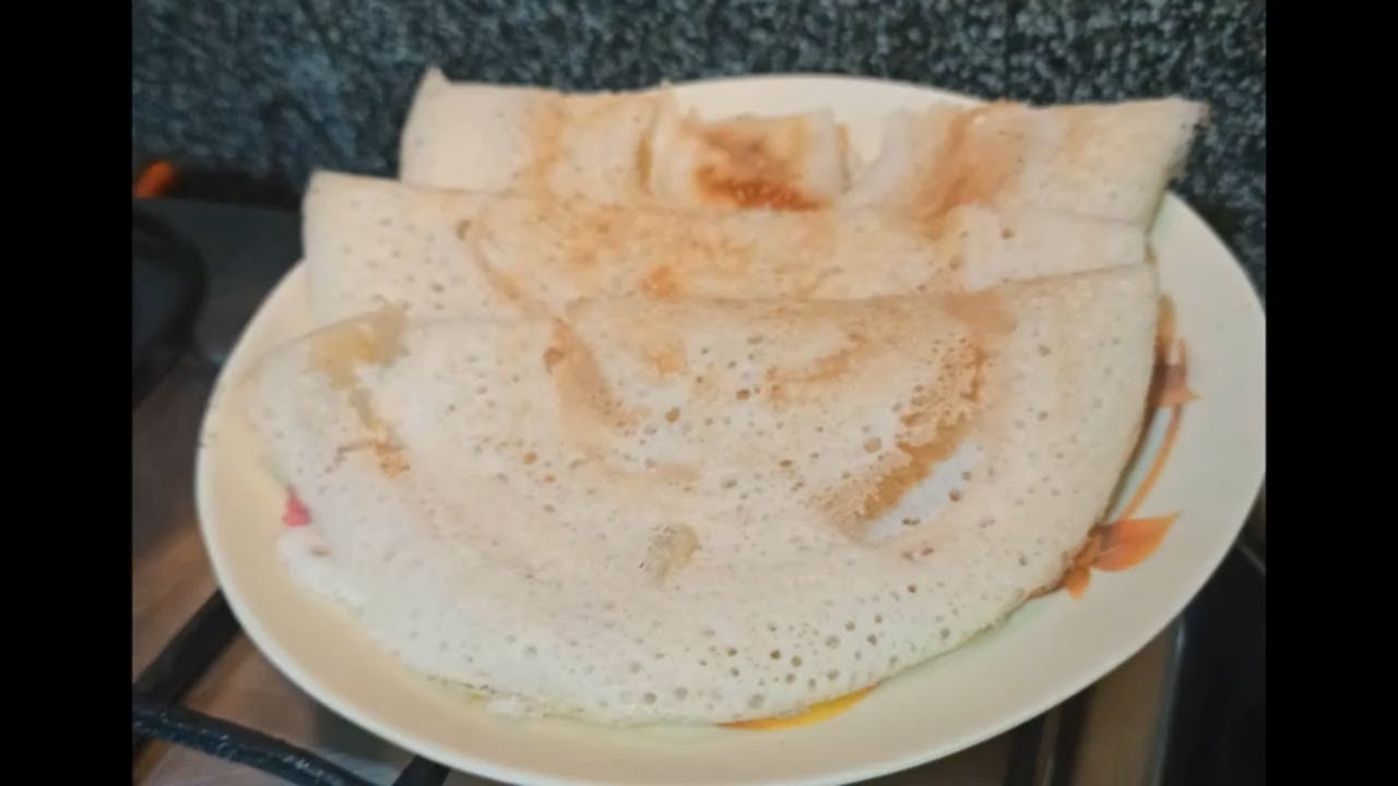 Plain Dosa | Quick Indian Recipes